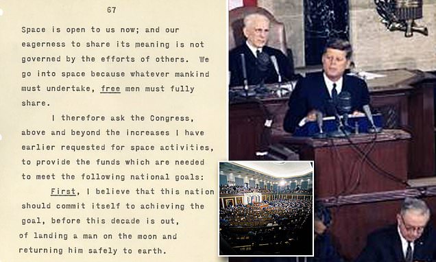 60th anniversary of JFK's 1961 speech to land on the moon in spotlight as NASA returns in 2024