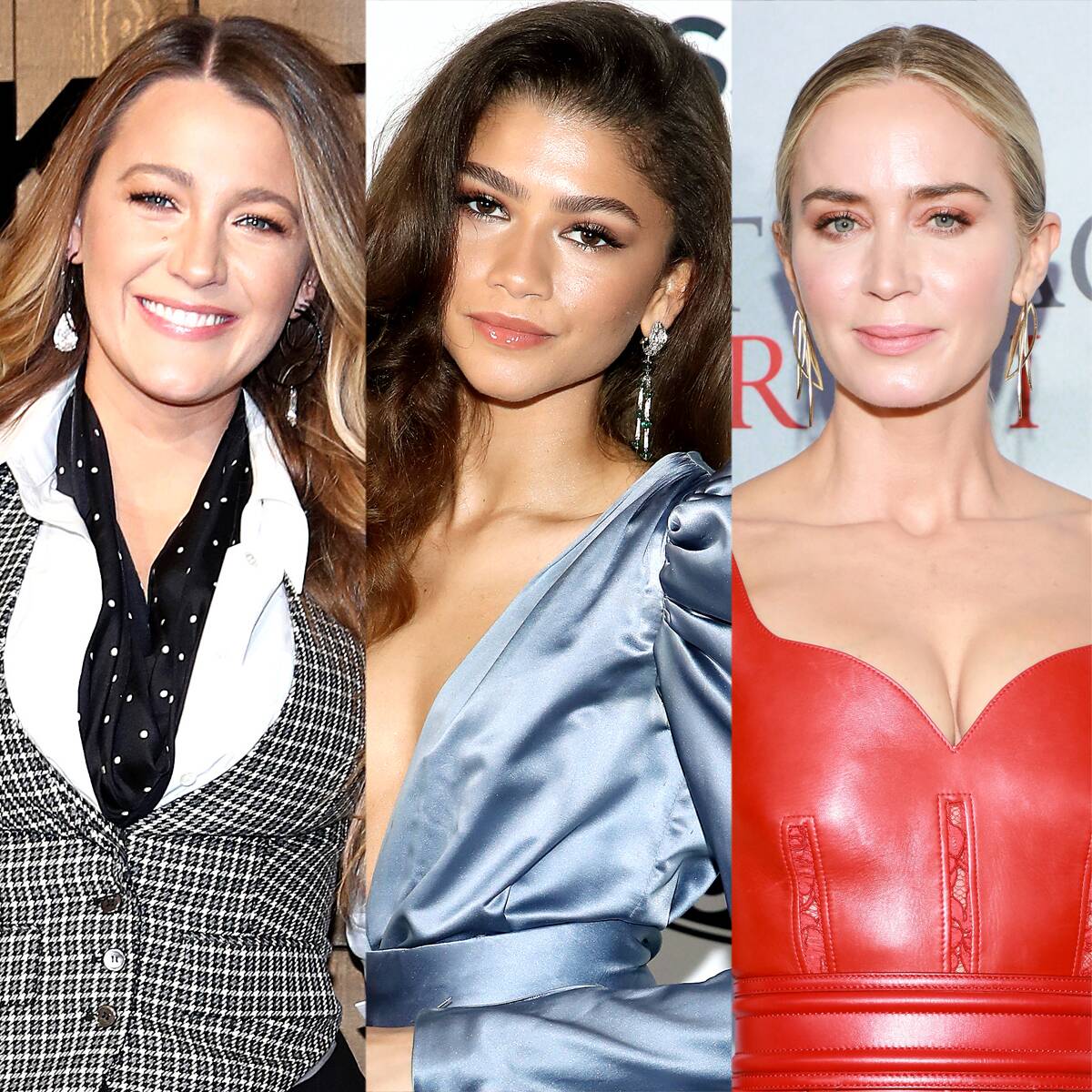 Here's the NSFW Story Behind Blake Lively, Emily Blunt and Zendaya's Viral Fashion Show Moment