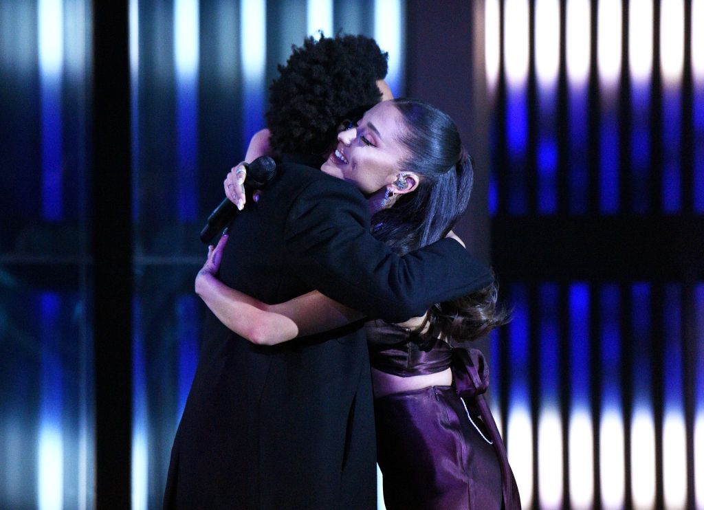 Watch Ariana Grande and The Weeknd’s Dazzling ‘Save Your Tears’ Performance at the iHeartRadio Awards