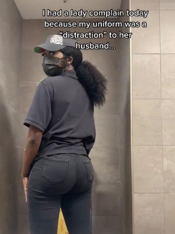 Burger King worker told her jeans were 'too distracting' for woman's husband