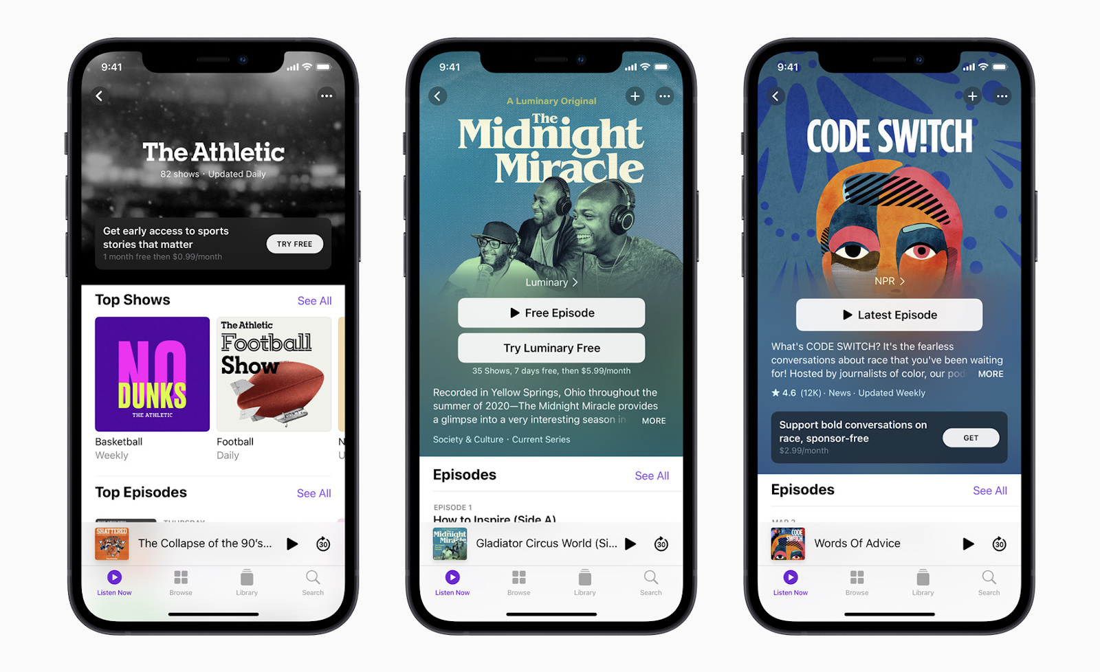 Apple delays paid podcast subscription launch to June
