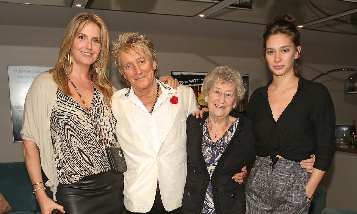 Rod Stewart and Rachel Hunter's daughter Renee celebrates birthday with rooftop family dinner – see the rare picture