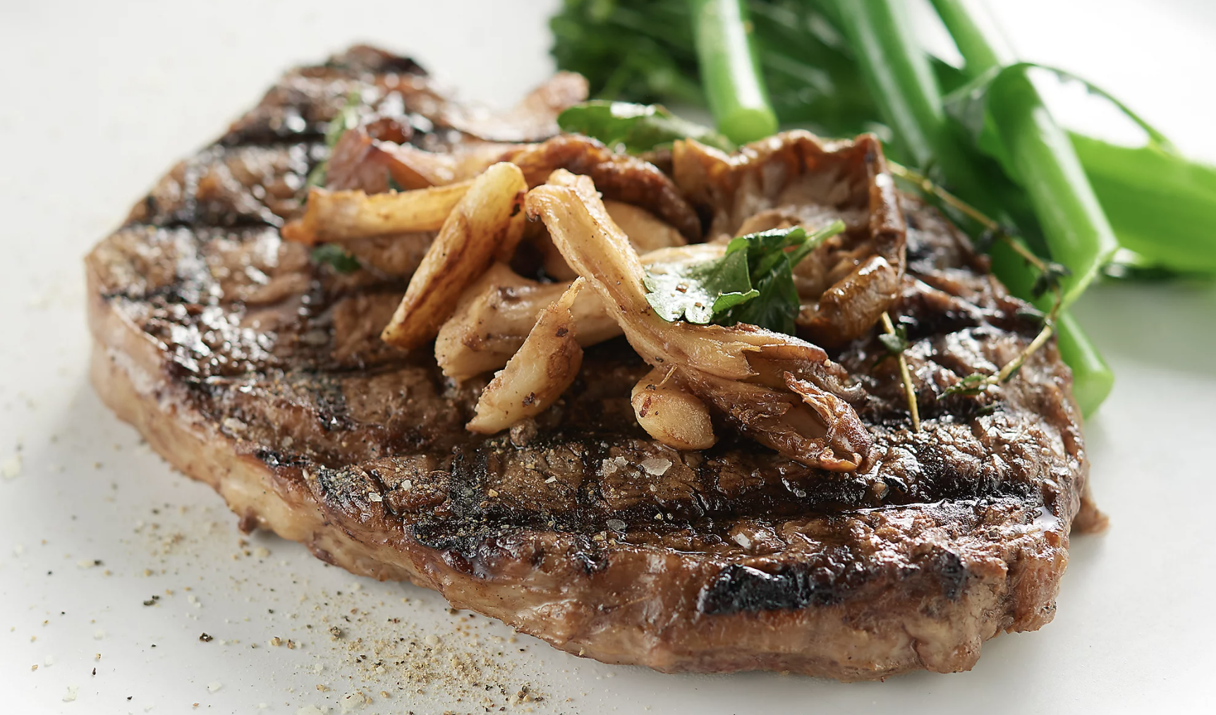 Hungry? These yummy Black Angus ribeye steaks from Rastelli's will save the day — and they're on sale