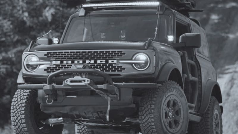 549-page Ford Bronco owners manual offers you some light weekend reading
