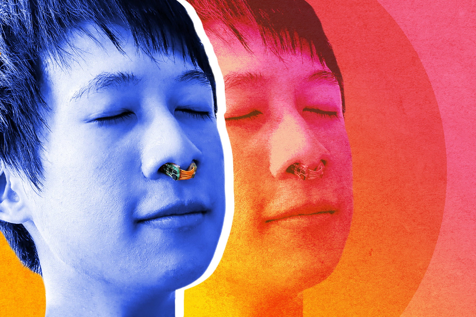 Smell-O-Vision: This nose-zapping wearable simulates smell using electricity