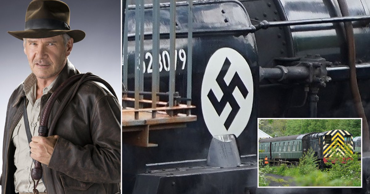 Indiana Jones 5 set pictures reveal plot clues as vehicles with Nazi symbols spotted