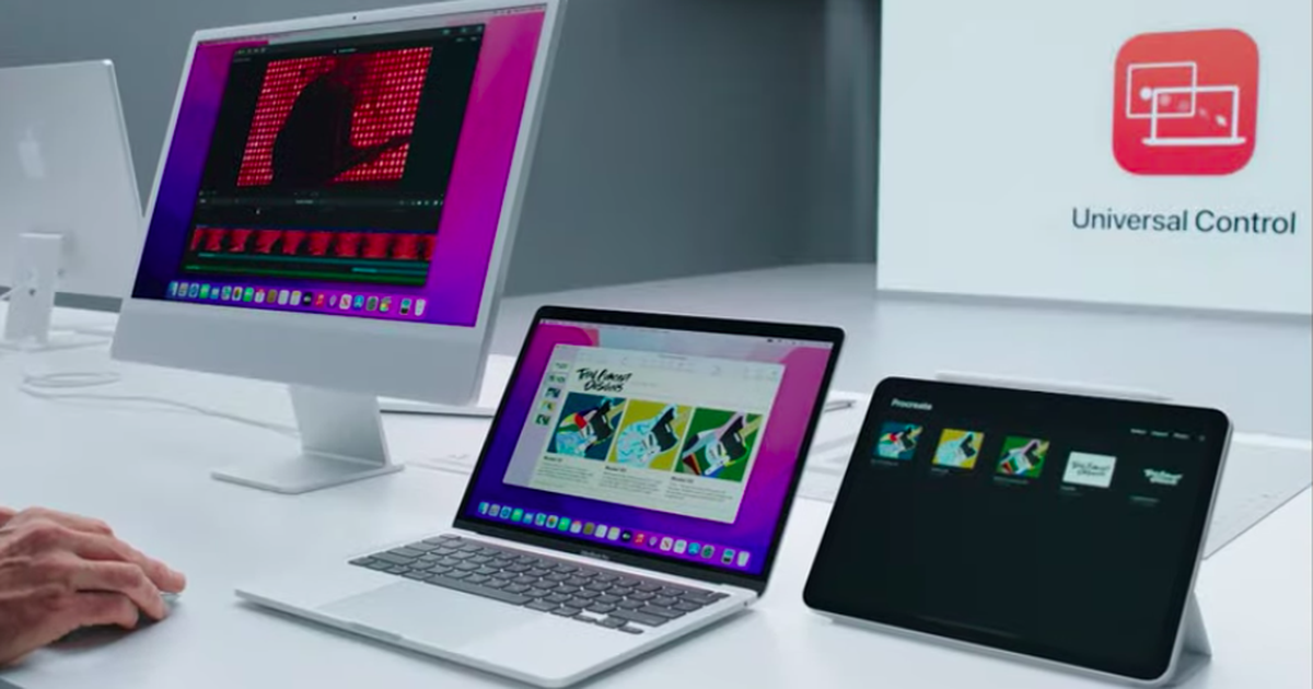 macOS Monterey turns your iPad, MacBook, and iMac into one big screen
