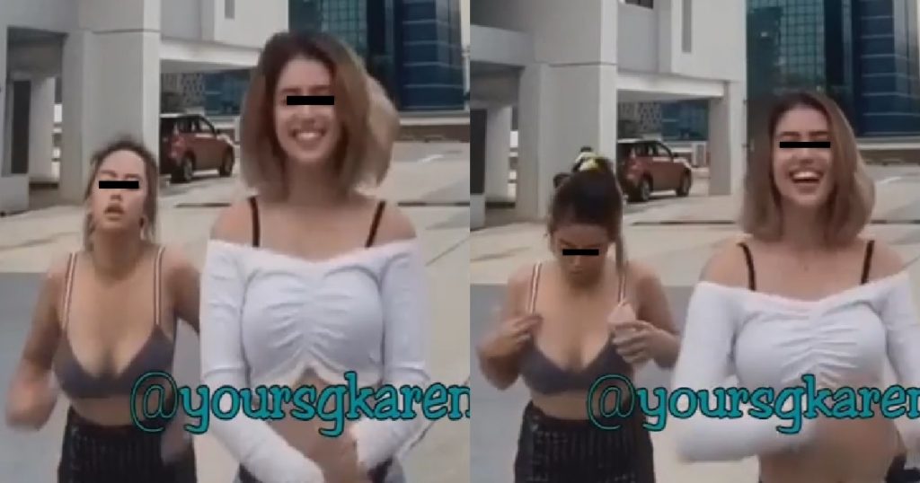 Xmm take off shirt, shake and bounce neh neh pok on rooftop for video