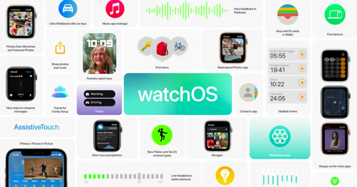 Apple reveals watchOS 8 at WWDC 2021