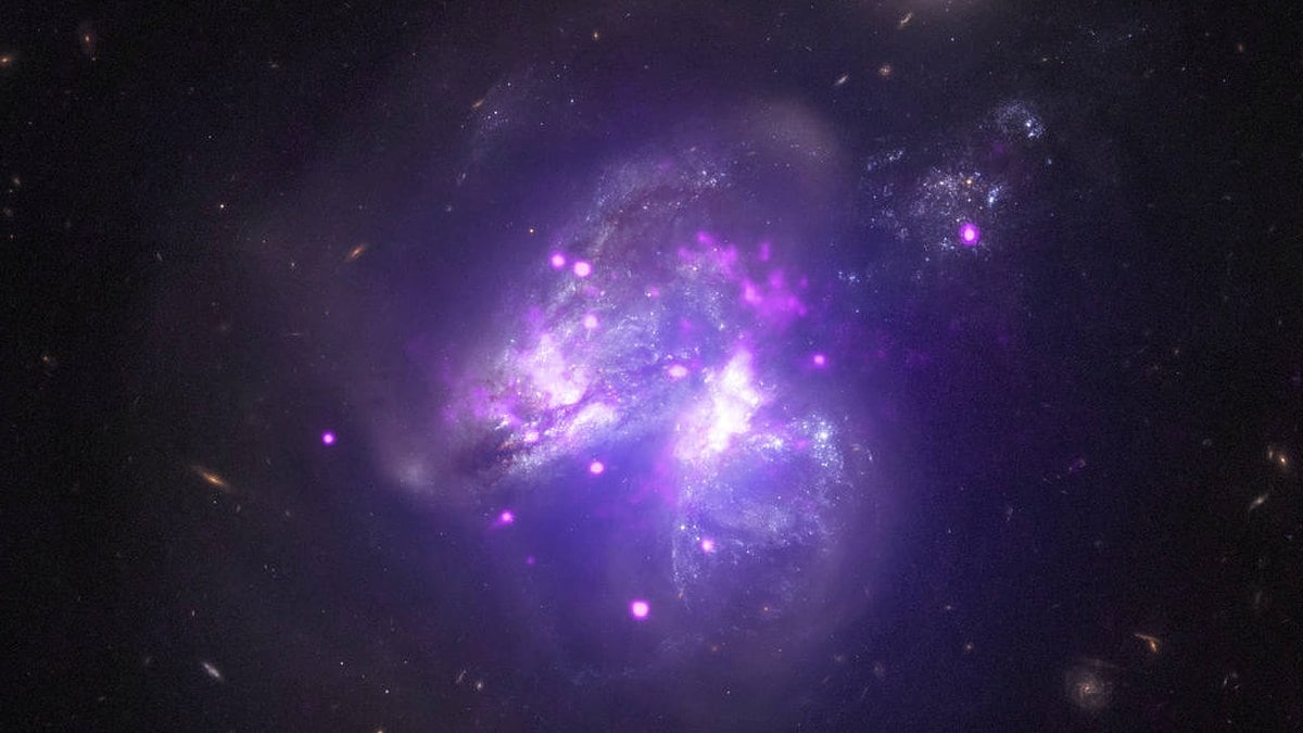 NASA Shares Spectacular Image of Galaxies Merging 140 Million Light-Years From Earth