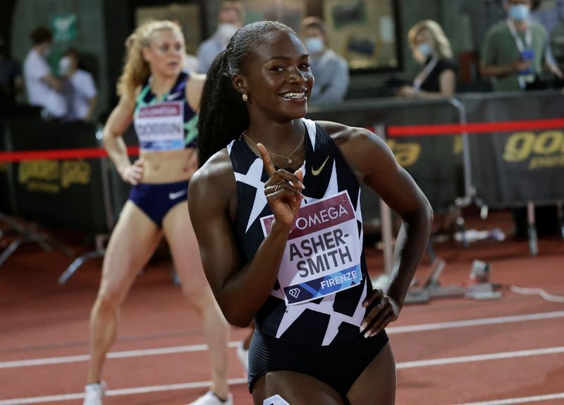 Athletics-Asher-Smith storms to 200m Diamond League victory in Florence