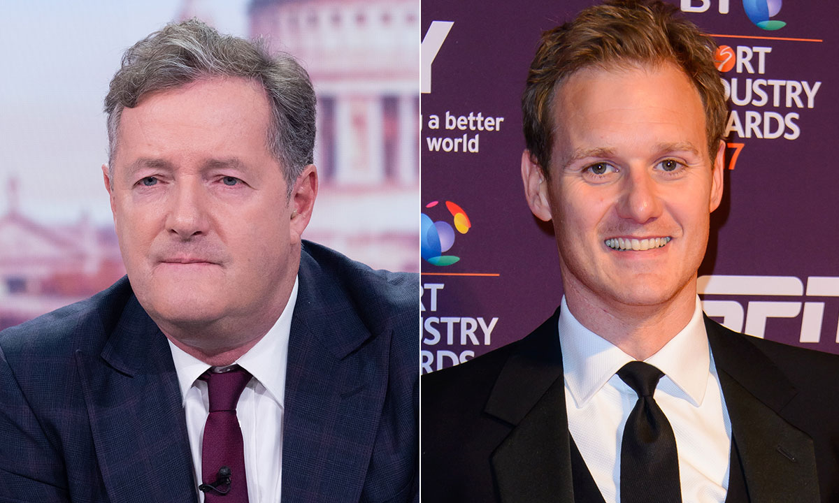 Piers Morgan and Dan Walker put rivalry aside for unexpected photo - and fans react