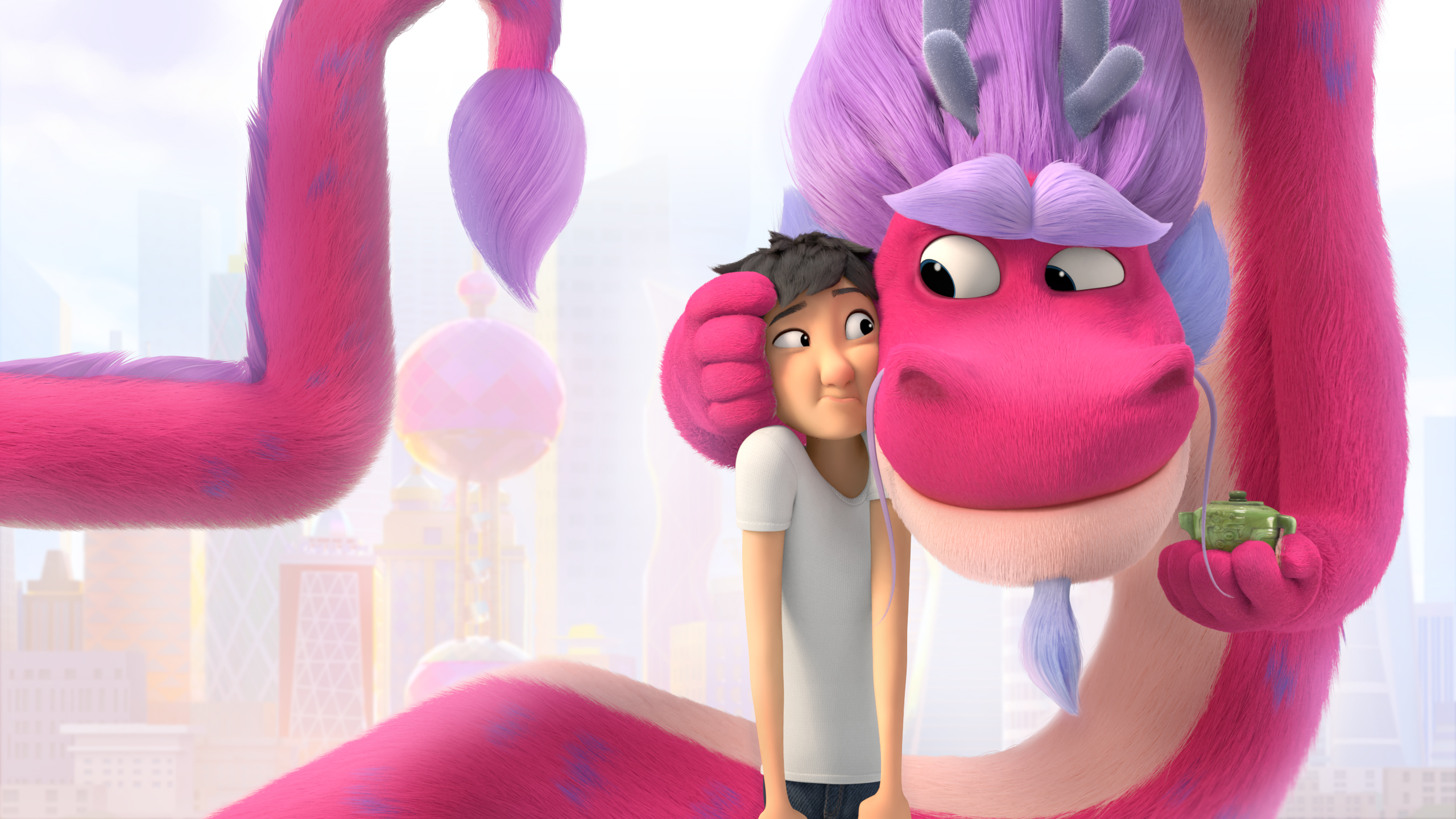 Netflix’s Wish Dragon looks like an Aladdin knockoff, but there’s more to it