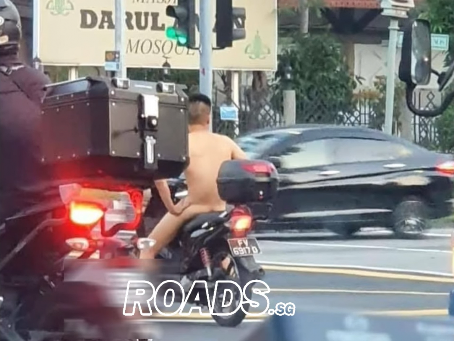 Naked Man on Motorcycle Charged In Court & Remanded at IMH