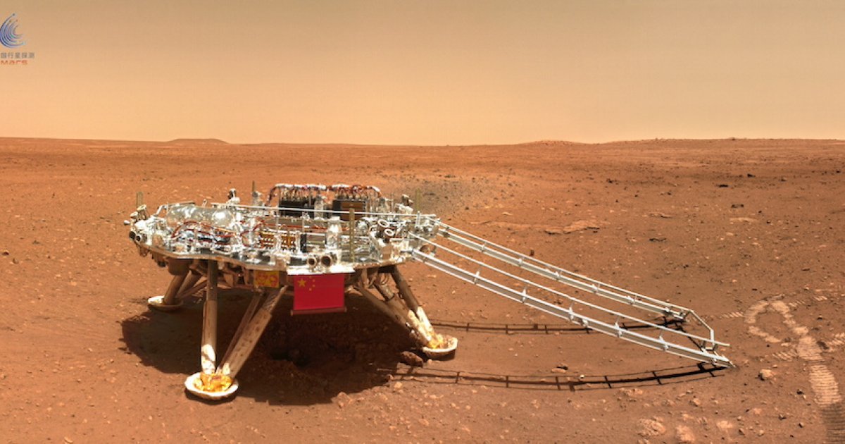 Rover leaves ‘China’s imprint’ on Mars