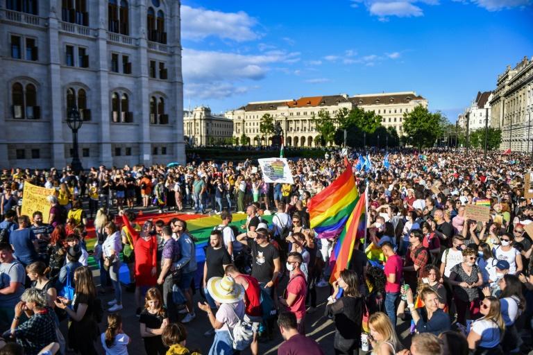 Hungary passes law banning 'promotion' of homosexuality to minors