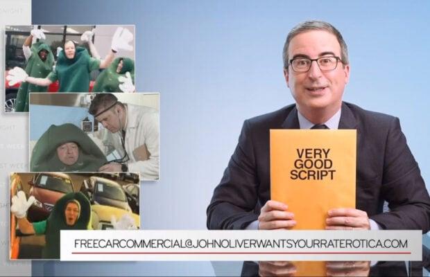 John Oliver Dares Car Dealerships to Make a Commercial With His Secret Script
