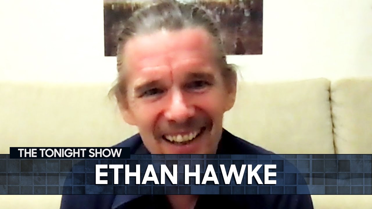 Ethan Hawke Built Waiting for Godot Set in His Son's Bedroom While He Had COVID | The Tonight Show