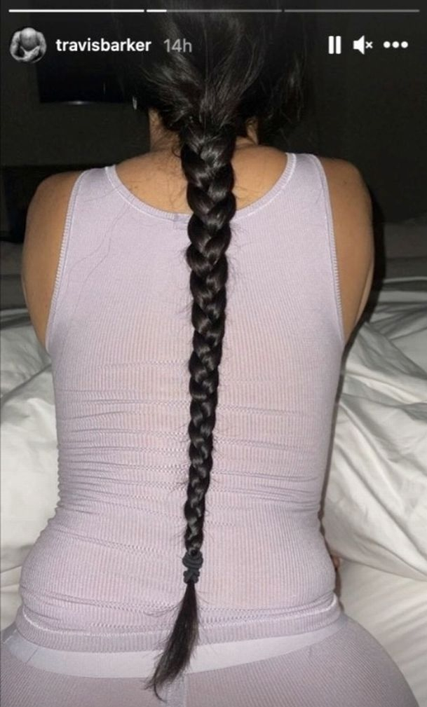 Kourtney Kardashian's BF Travis Barker Posts Racy Snap of the KUWTK Star on Instagram