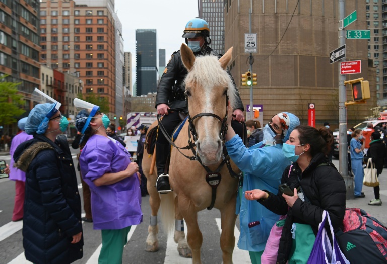 New York parade to honor frontline pandemic workers