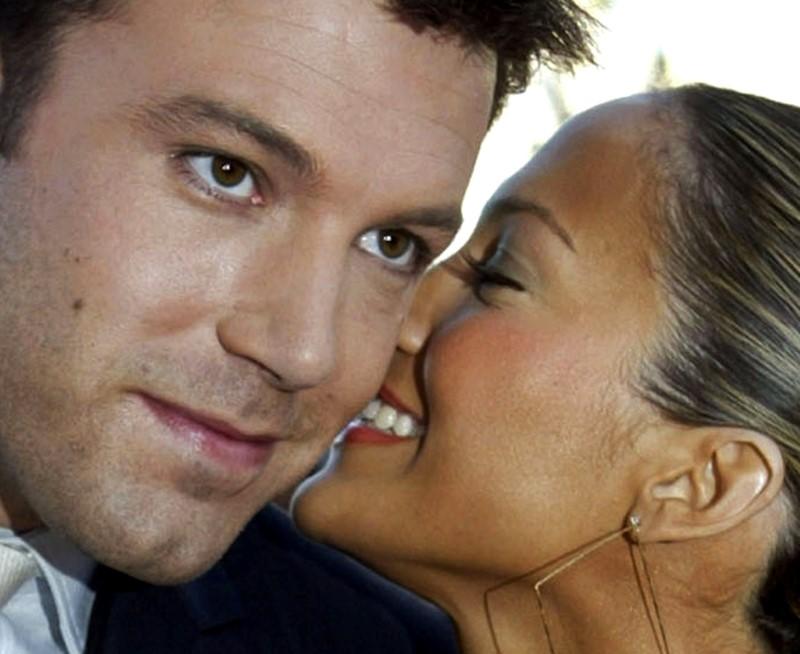 Jennifer lopez and ben affleck pictured kissing as 'bennifer' returns