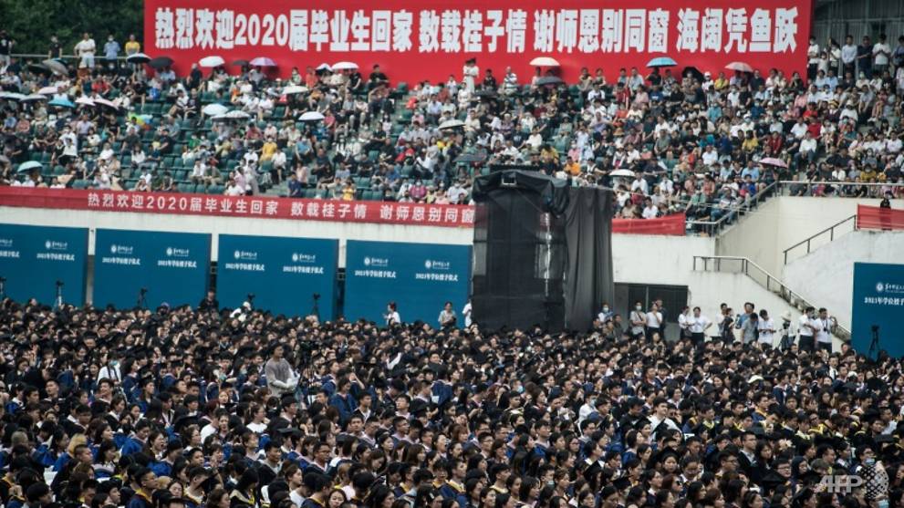Masks off, mortarboards on: Wuhan graduates celebrate 18 months after COVID-19 outbreak in city