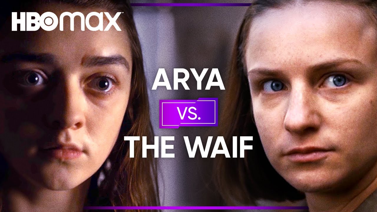 Epic Enemies: Arya vs. The Waif | Game of Thrones | HBO Max