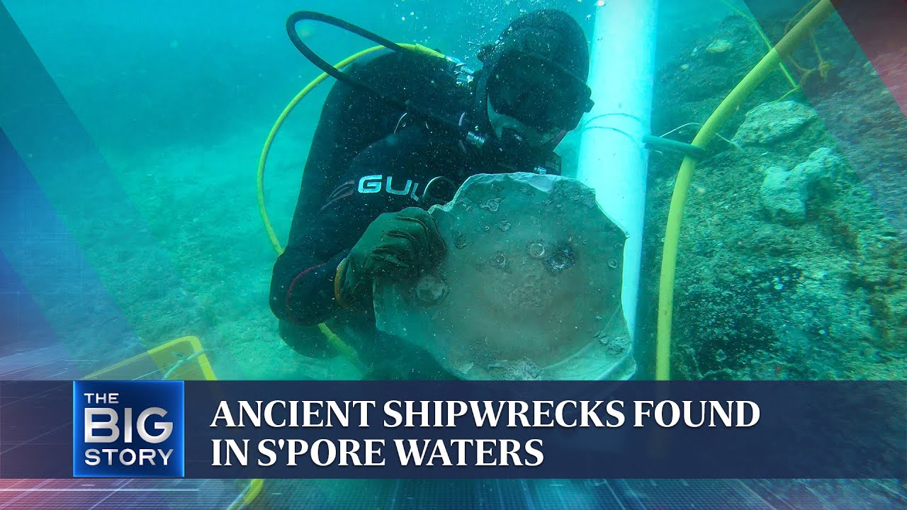 Centuries-old shipwrecks discovered in a S'pore first | THE BIG STORY