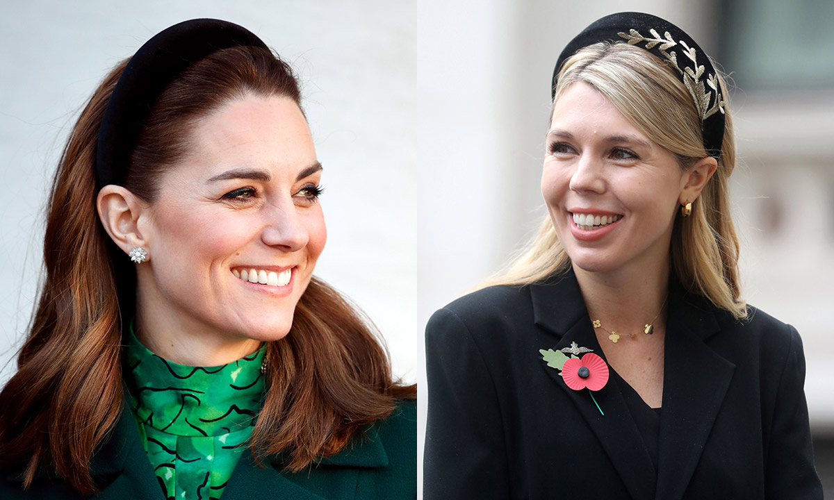 All the times Kate Middleton and Carrie Johnson wore the same dress