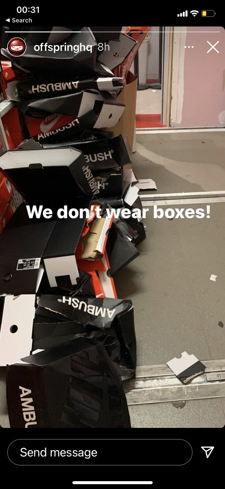 Sneaker Store Apologizes for Crushing Boxes to Stop Reselling