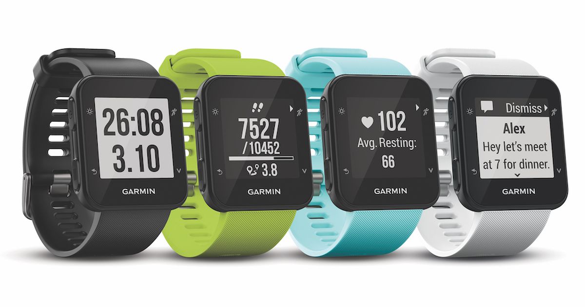 The Garmin Forerunner 35 is a basic GPS watch for the running purist