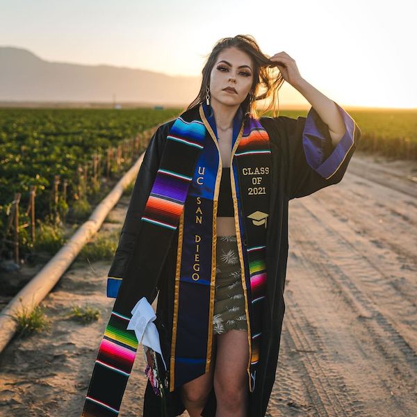 College Student Honors Field Worker Parents In Viral Graduation Photos