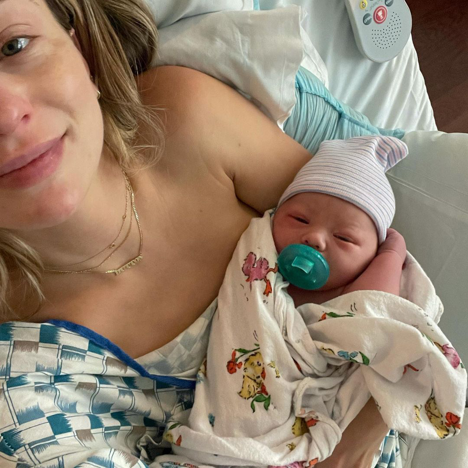 Lauren Bushnell Lane Shares First Photos of Newborn Son Dutton: 'One Week with You'