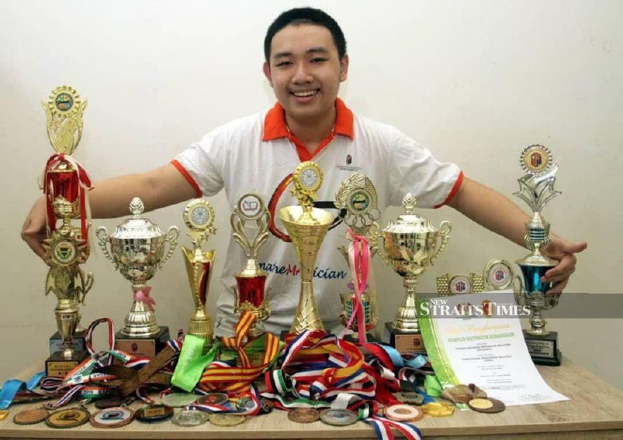 Johorean math whiz is also fond of learning languages