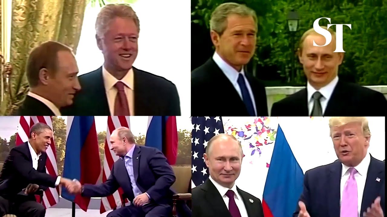 Putin and his US counterparts: A brief history