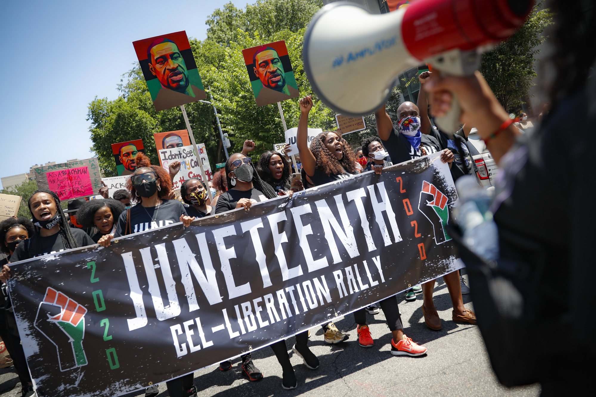 Juneteenth officially a US federal holiday, 156 years after end of civil war