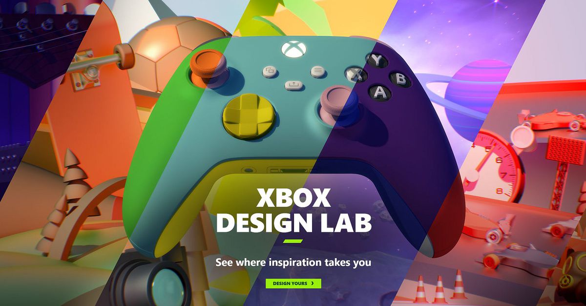 Microsoft’s Xbox Design Lab returns for Xbox Series X custom controllers