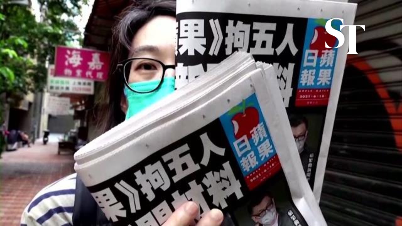 Apple Daily execs charged with collusion with foreign country