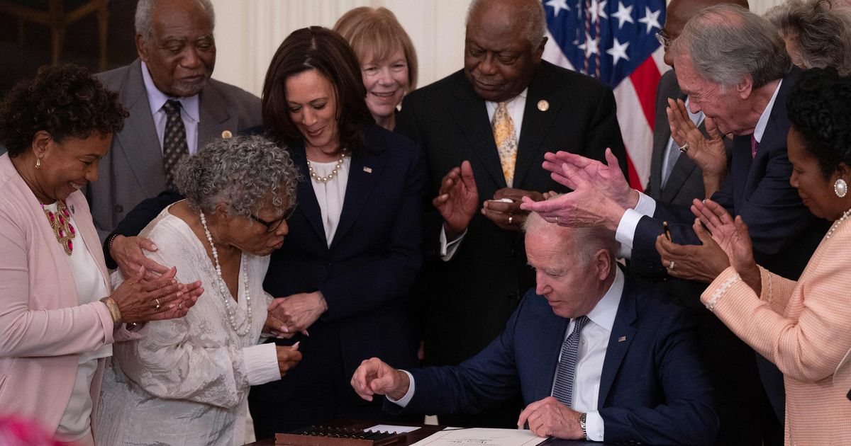 Juneteenth is now an official federal holiday