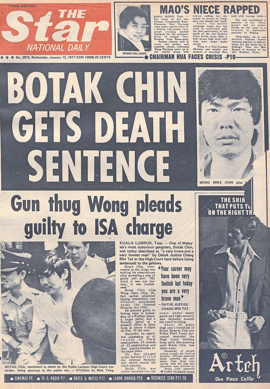 Flashback #Star50: Botak Chin – the ‘lucky’ gangster