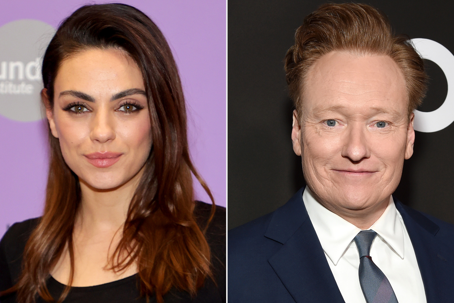 Mila Kunis Ran Into Conan O'Brien While Lighting Fireworks - and He Reacted 'Like the Grinch'