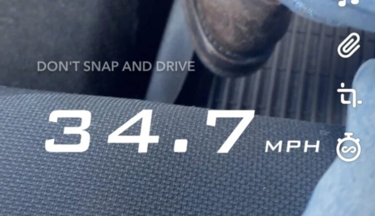 Snapchat removes a speed filter which may have encouraged reckless driving