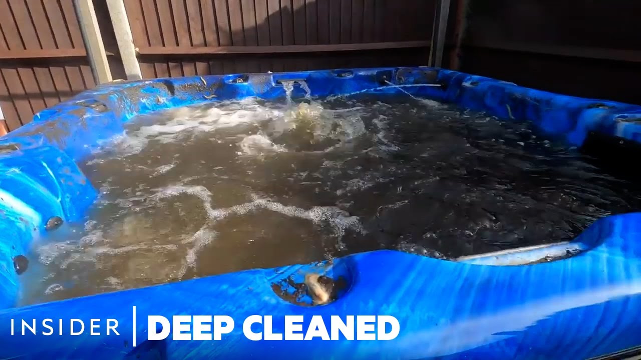 How Hot Tubs Are Professionally Cleaned | Deep Cleaned