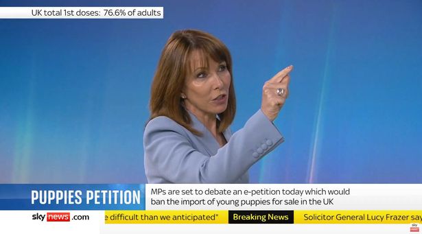 Kay Burley says she was an 'idiot' to break Covid rules for 60th birthday dinner