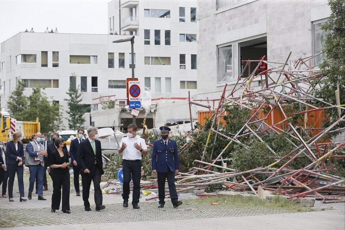 Five construction workers confirmed dead after school collapses in Antwerp, Belgium