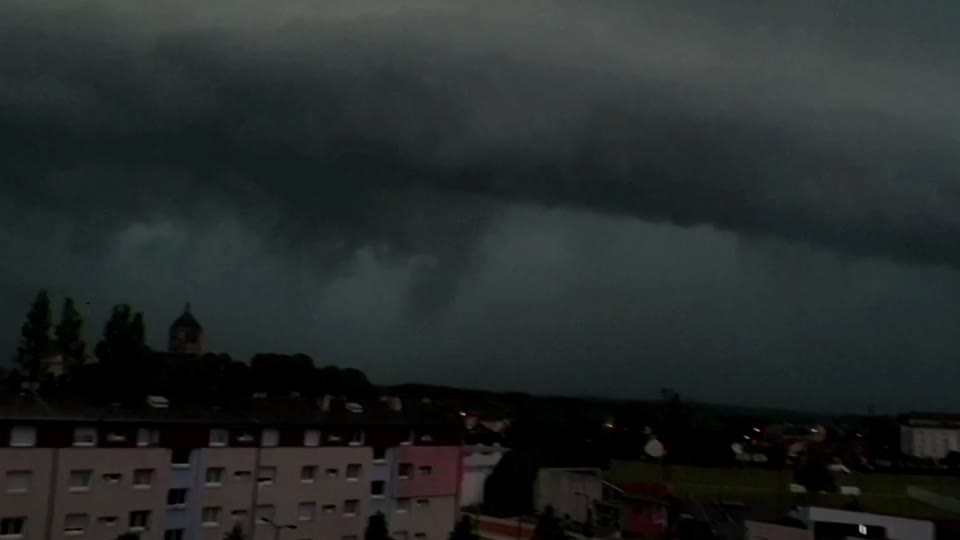 Supercell storm brings on France's 'darkest day'