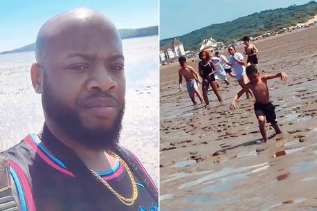 American's review of British beach goes viral as he asks 'what the hell is this?'