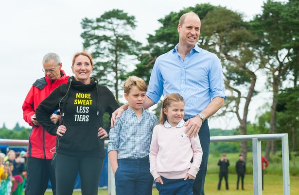 Prince William counts down start of Father's Day marathon with George and Charlotte