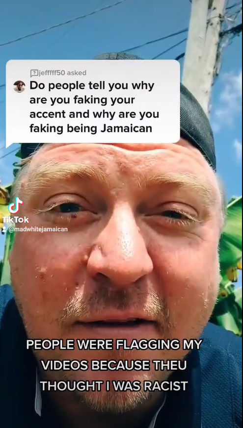 White Jamaican Says He’s Called ‘Racist’ Because Of His Accent