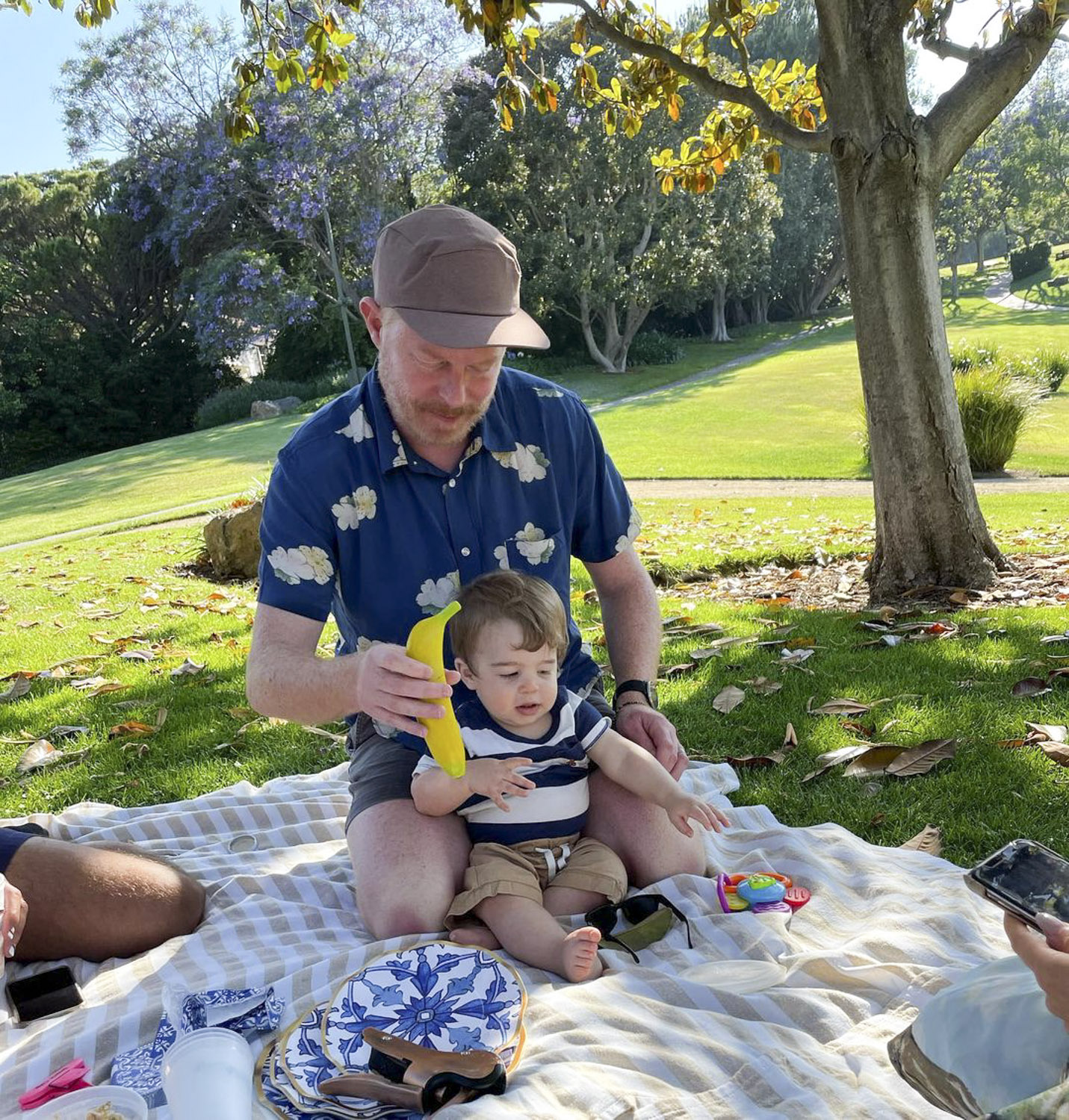 Jesse Tyler Ferguson and Husband Highlight Each Other on Father's Day, Share First Pic of Son's Face